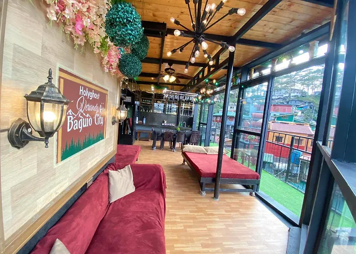 Holyghost Veranda Baguio Transient Guest House 42 Step Rooftop